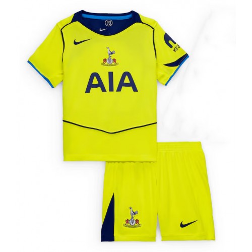 Fotbalové Dres Tottenham Hotspur Dětské Alternativní 2025-26 Krátký Rukáv (+ trenýrky)
